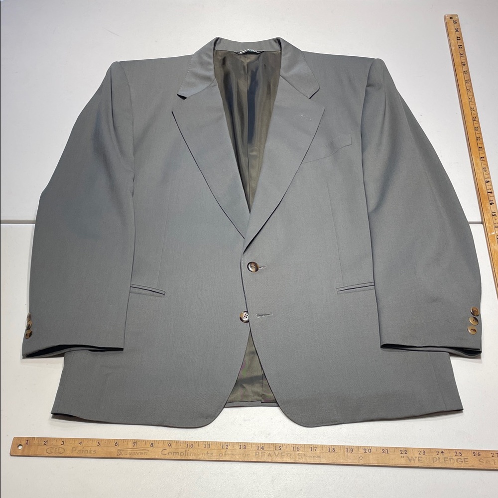 Vintage Canali Proposta Olive Green Sport Coat size 54/44 (large)